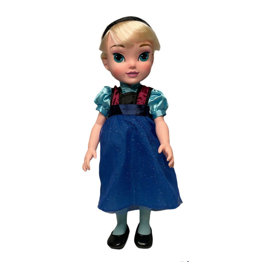 Disney Frozen Elsa Toddler 16" Vinyl Toy Doll with Outfit
